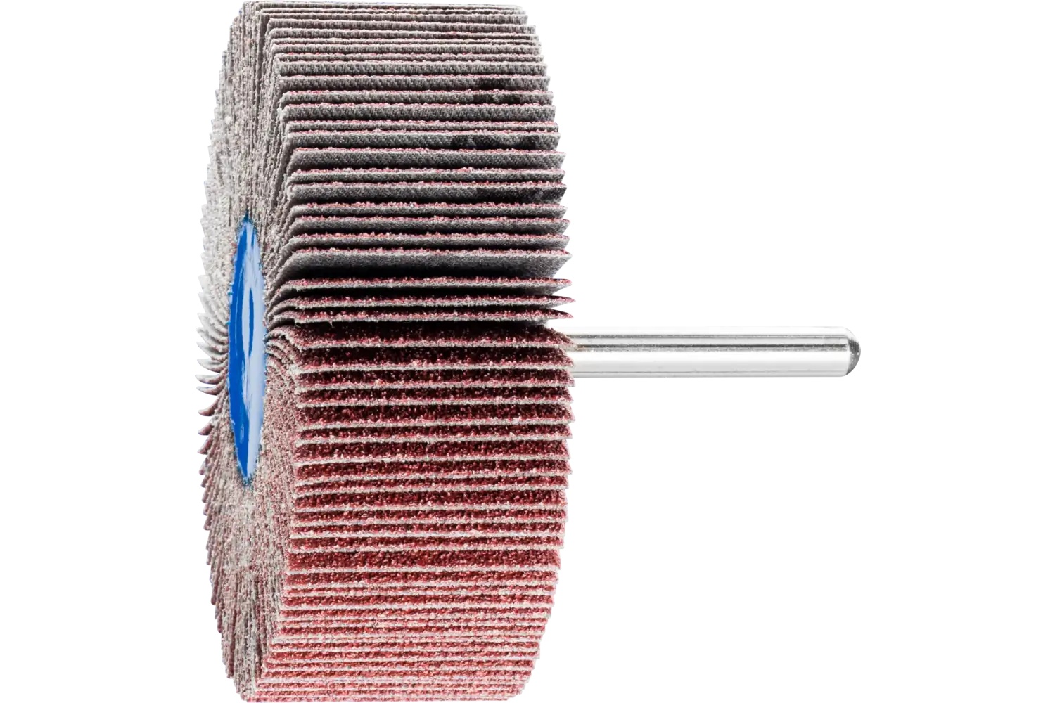 Picture of Pferd Mounted Flap Wheel, 3" X 1, 60 Grit, 1/4" Shank, Ceramic Oxide Co-Cool